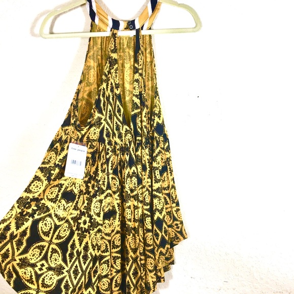 *NWT Free People Mimi Tunic in Black Combo. Size S - Picture 9 of 10